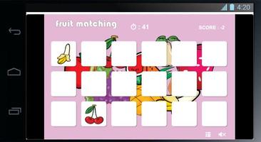 Fruit Matching Game syot layar 2