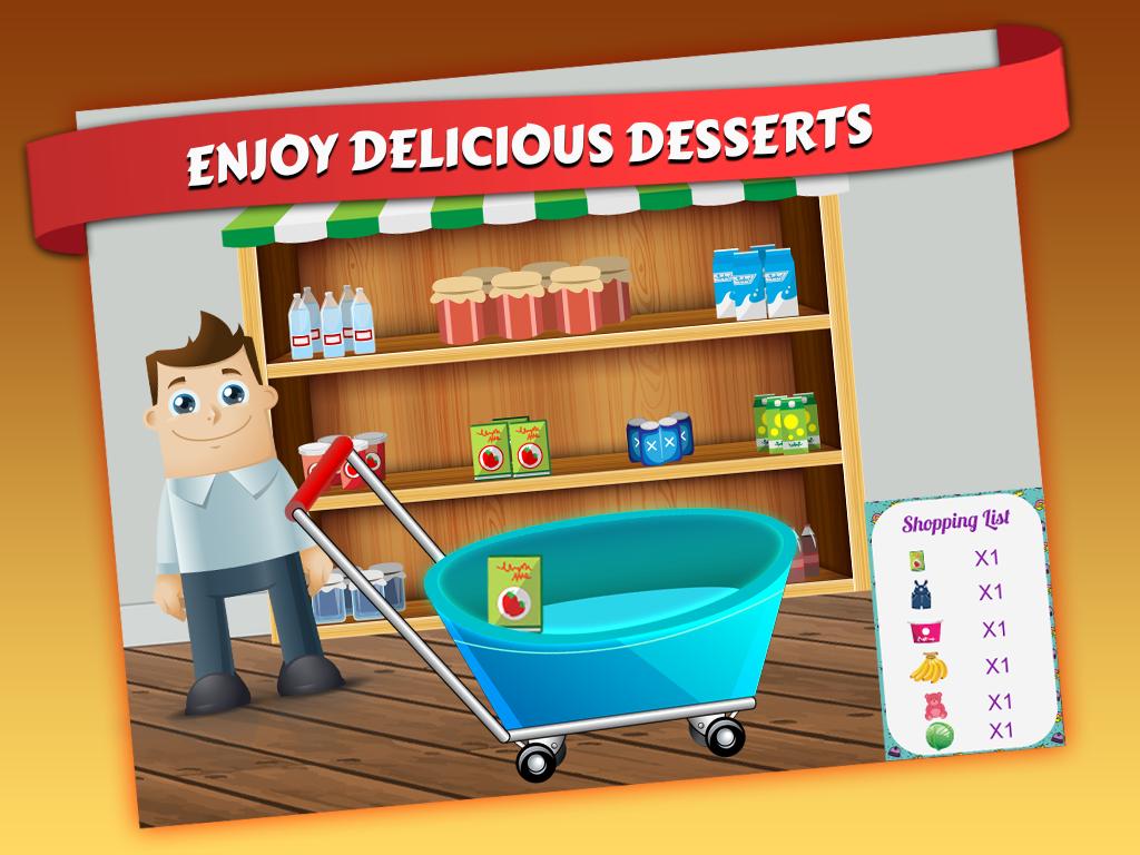 Детская игра в супермаркет на андроид. Supermarket shop. My Store SIM shopping 14×13. Dessert shop cartoon.