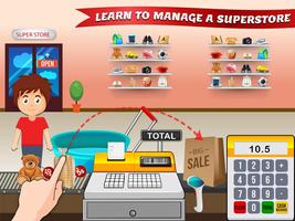 Superstore Cash Register Game poster