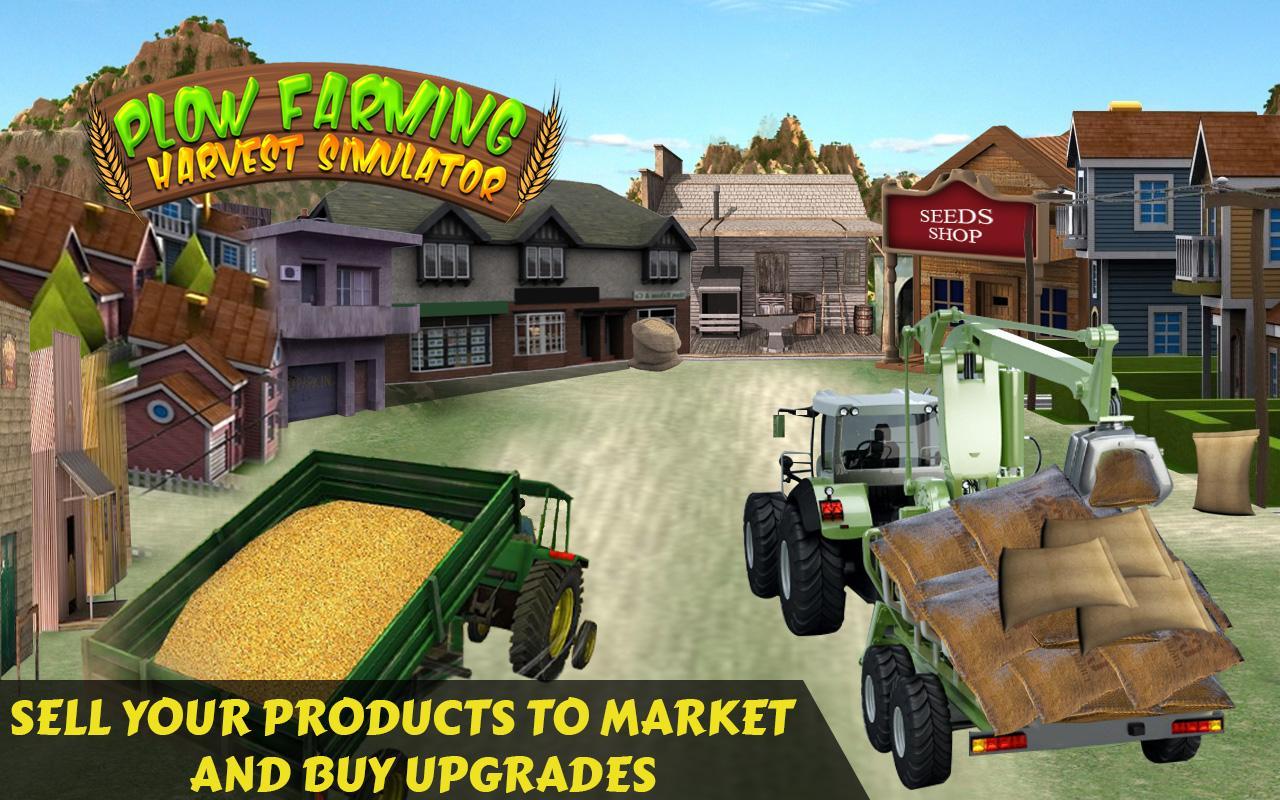 Plow Farming Harvest Simulator For Android Apk Download - harvesting simulator roblox