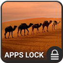 Camel In Desert App Lock Theme APK