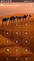 Camel In Desert App Lock Theme capture d'écran 2