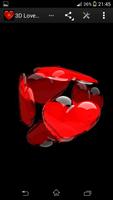 3D दिल लाइव वॉलपेपर प्यार स्क्रीनशॉट 3