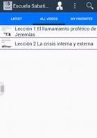 Escuela Sabatica Online Videos Ekran Görüntüsü 3