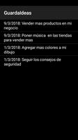 GuardaIdeas - Guarda tus ideas fácilmente screenshot 2