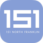 151 North Franklin Zeichen