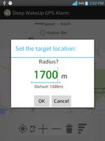 Sleep WakeUp GPS Alarm स्क्रीनशॉट 3