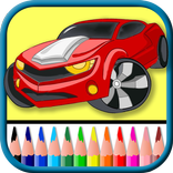 Xe màu trang trò chơi