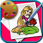 Coloring Princesses icon