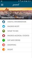 Welcome to Madrid guide poster