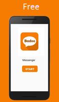 Free chat and badoo talk Affiche