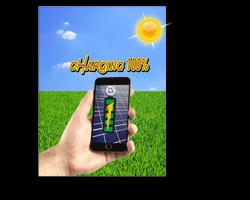 Poster Solar For Batery Charger Prank