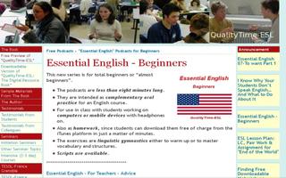 Essential English poster