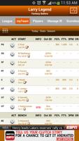 ESPN Fantasy Basketball capture d'écran 1