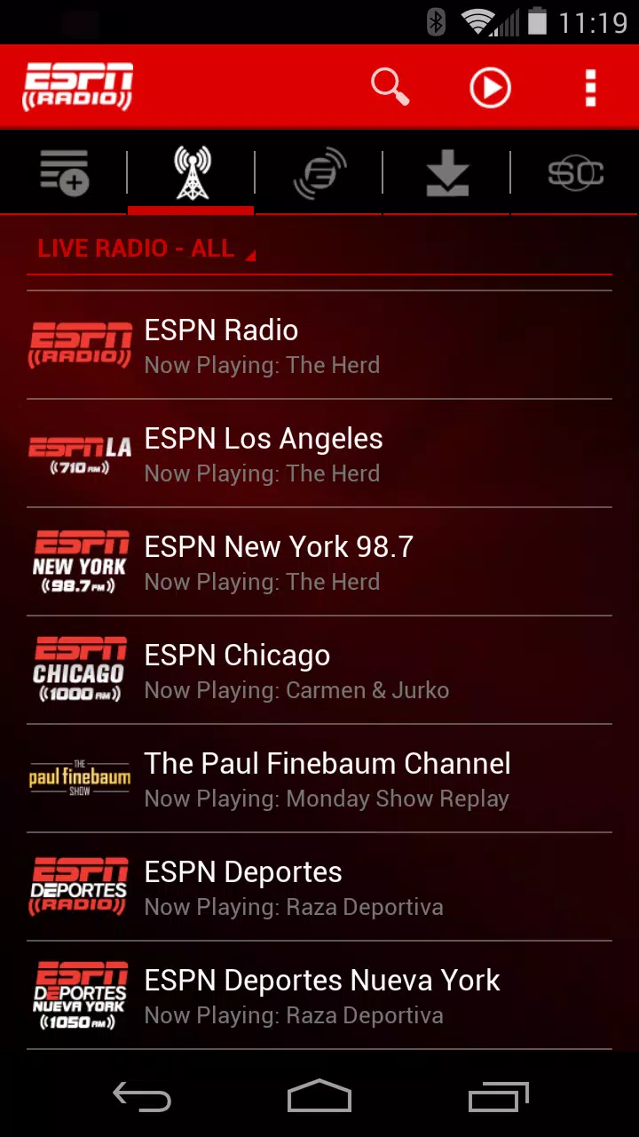 ESPN Radio APK for Android Download