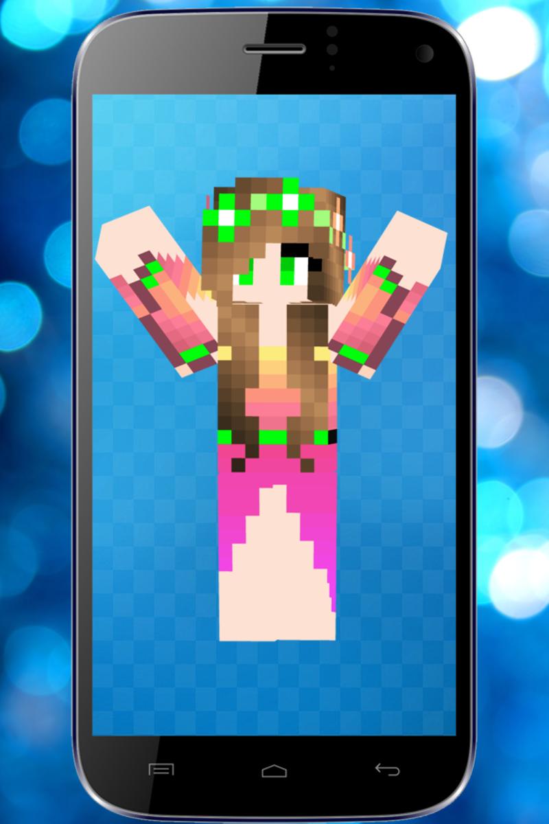 Cute fairy skins for Minecraft capture d'écran 6.
