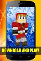 Сristmas skins for Minecraft Affiche