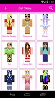 Girl Skins - Beautiful Skins for Minecraft Edition Affiche