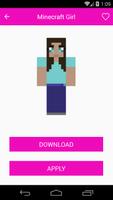 Girl Skins - Beautiful Skins for Minecraft Edition capture d'écran 1
