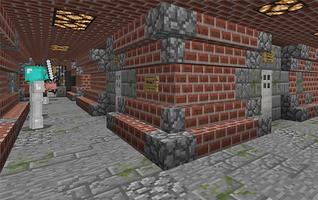 Evasion of Prison. Minecraft PE maps quest adventu screenshot 3