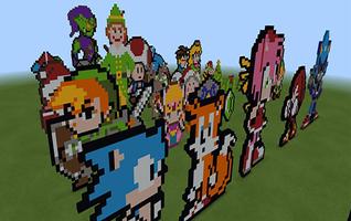 Pixel Playground. Creation map for Minecraft PE captura de pantalla 1