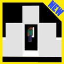 APK Black-and-White Parkour. MCPE maps parkour