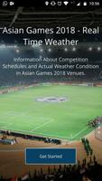 Asian Games 2018 - Real-Time Weather App Affiche