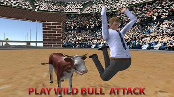 Angry Bull Fighting Simulator 2017 スクリーンショット 1