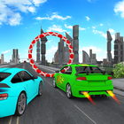Caliente Ruedas Ciudad Coche Carrera Juego 2018 icono