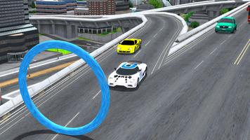 Caliente Ruedas Ciudad Coche Carrera Juego 2018 captura de pantalla 2