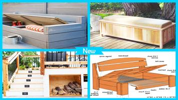 Cool Deck Storage Bench Ideas Affiche