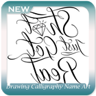 Drawing Calligraphy Name Art-icoon