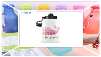 Easy Custom Drink Bottle penulis hantaran