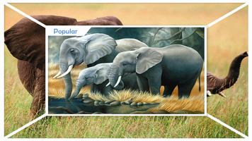 Papel de Parede Elefante imagem de tela 1
