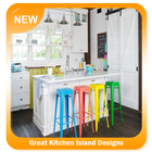 Great Kitchen Island Designs icône