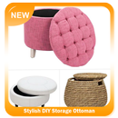 Stylish DIY Storage Ottoman APK