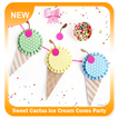Sweet Cactus Ice Cream Cones Party