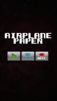 Airplane Paper Affiche