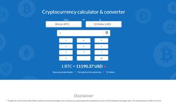 Crypto Exchange Calculator captura de pantalla 1