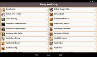 Resep Kue Kering اسکرین شاٹ 2