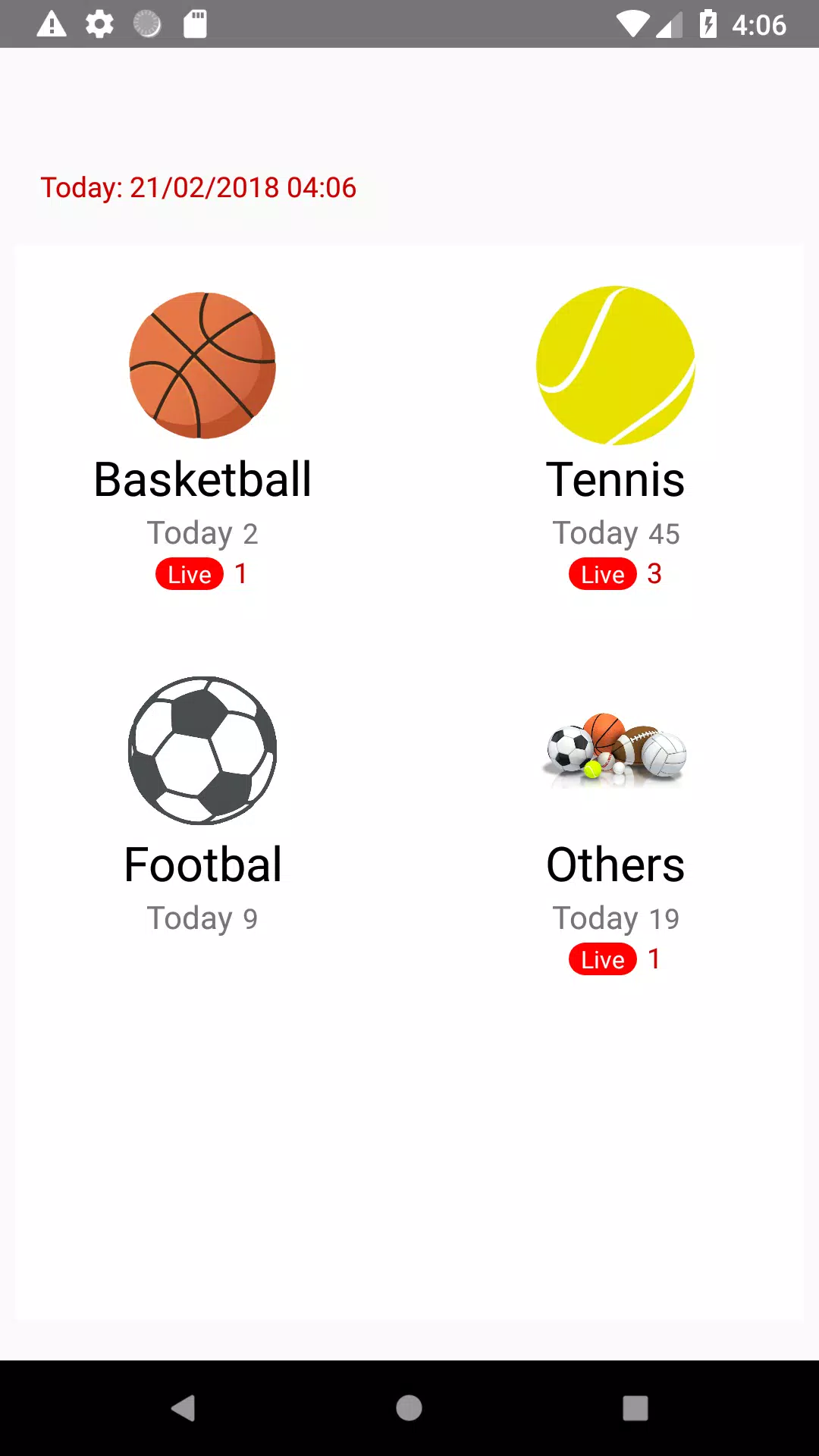 Live Sports TV : Basketball Tennis Football Free APK for Android Download