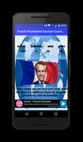 Emmanuel Macron's presidency countdown clock постер
