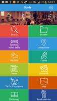 Patong Beach Guide Hotels Map Affiche