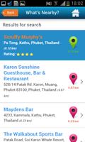 Patong Beach Guide Hotels Map capture d'écran 2