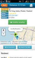 Patong Beach Guide Hotels Map capture d'écran 3