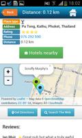 3 Schermata Patong Beach Guide Hotels Map