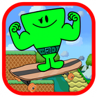 Green Stong Man Run Adventure icon