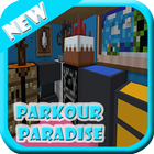 Parkour Paradise: Giant House Map for MCPE icône