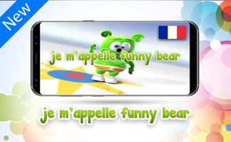 je m'appelle funny bear โปสเตอร์