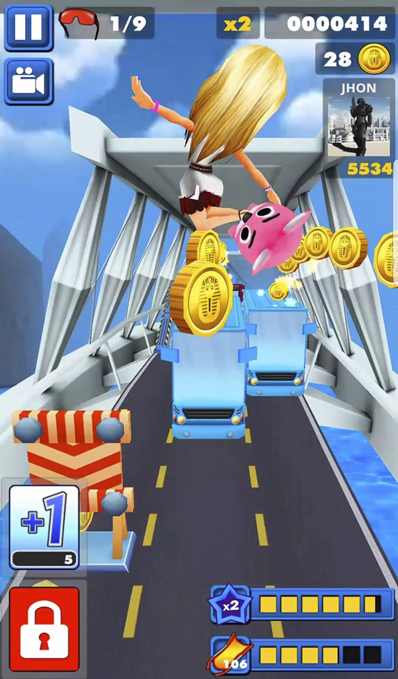 Super subway surf run Rush Origial APK + Mod for Android.